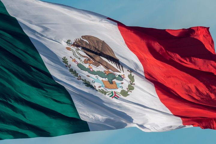 メキシコ国旗の画像