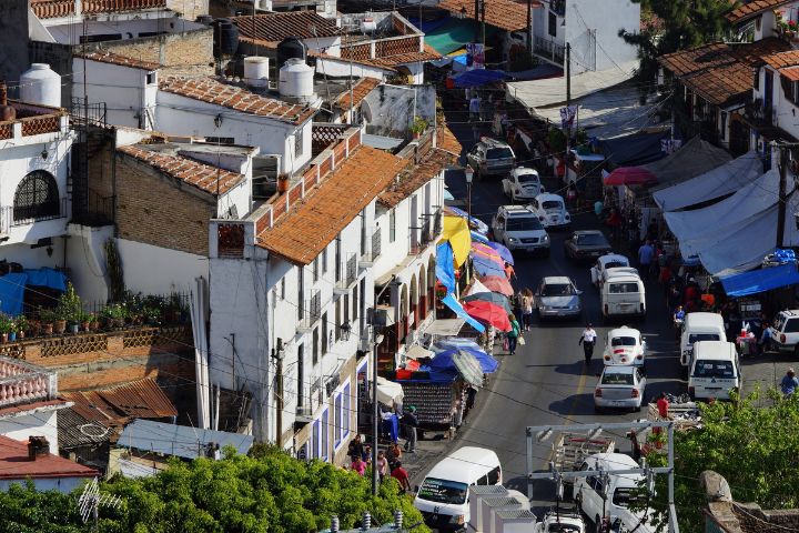 メキシコの街並みのイメージ