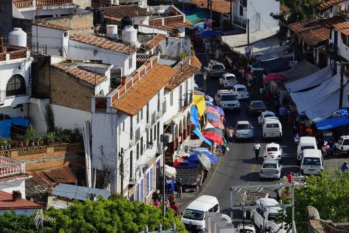 メキシコの街並みのイメージ