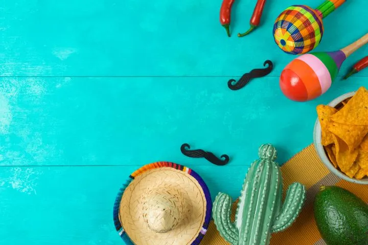 メキシコを連想させる小物の画像