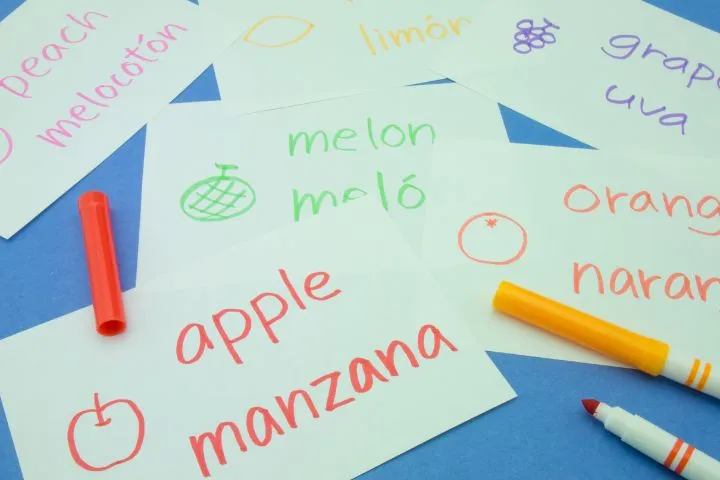 英語とメキシコが書かれた紙の画像