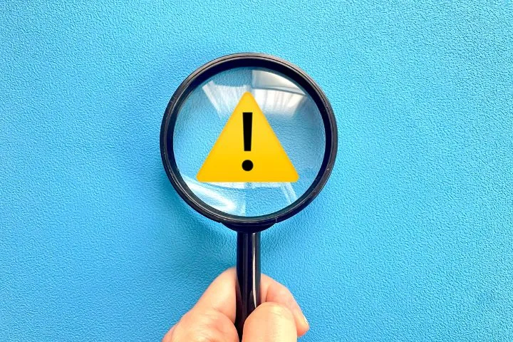 問題点を発見する・見つけるイメージ