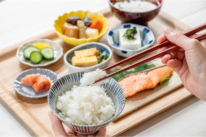 日本の定食のイメージ
