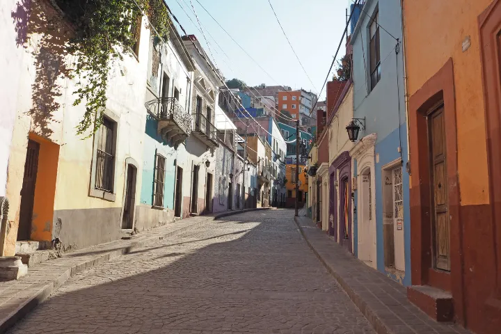 メキシコの街並みの画像